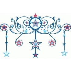 swirl and stars
