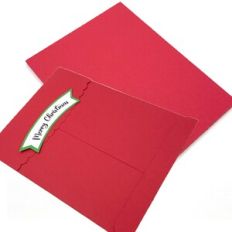 Christmas Box Card Envelope A7