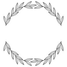 Round Leaf Frame