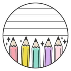 Circle Pencil Frame