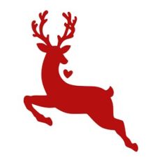 Reindeer Leaping