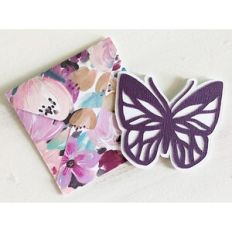 butterfly card and envelope