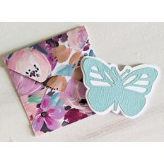butterfly card and envelope