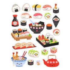 Kawaii Sushi Stickers