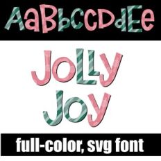 Jolly Joy Color Font
