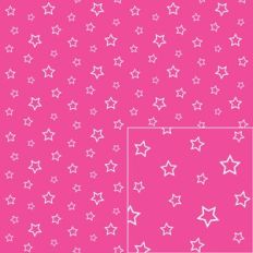white on pink star pattern