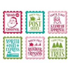 Christmas Stamp Sticker Set