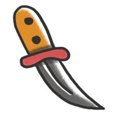 Small Dagger Tattoo