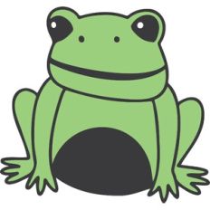 Frog Smiling