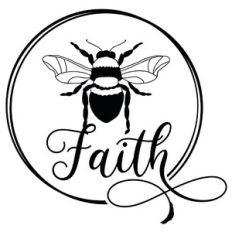 Faith Bee Word Circle