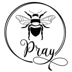 Pray Bee Word Circle