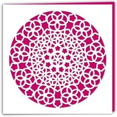 Flower Mandala Card