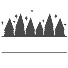 Trees and Stars Split Frame