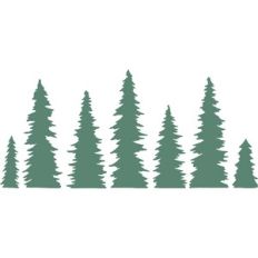row of trees