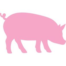 pig silhouette