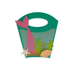 Beach Bag with Mermaid Tail