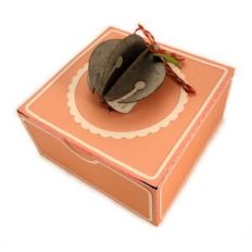 Box with 3D Jingle Bell Topper