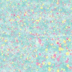 pink and yellow watercolor splatter background