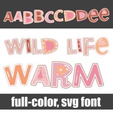Wild Life Warm Color Font