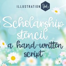 ZP Scholarship Stencil
