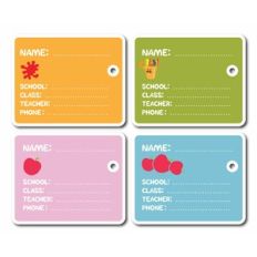 Printable School Tags