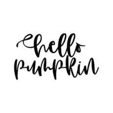 Hello Pumpkin