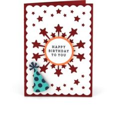 5X7 Pop Dot Card Happy Birthday