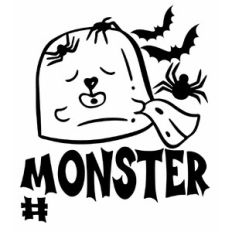 Halloween Baby Ghost Monster
