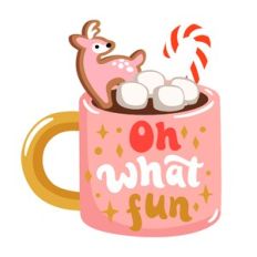 Oh What Fun Christmas Mug