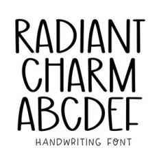 BFC Radiant Charm Quirky Handwriting Font