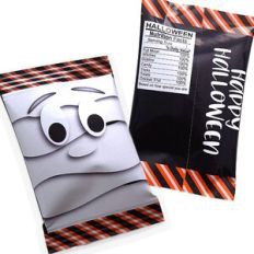 Halloween Mummy Chip Bag