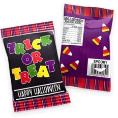 Trick or Treat Halloween Chip Bag