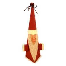 Santa 3D Pyramid Box with Arms