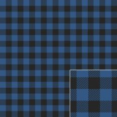 Blue and Black Buffalo Plaid Check Printable Pattern Background