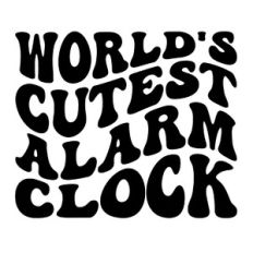 World's cutest alarm clock