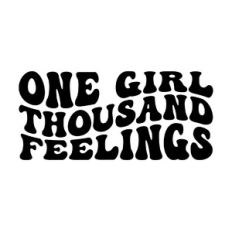 One girl thousand feelings