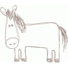 horse sketch