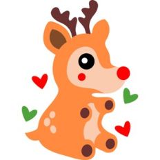 cute reindeer