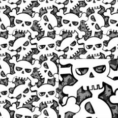 skull pattern