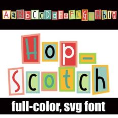 Hopscotch Color Font