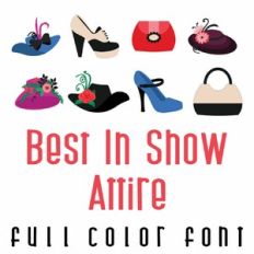 Best in Show Attire Full Color Font