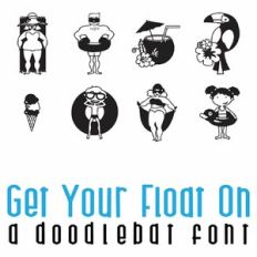 Get your Float On Doodlebat Font