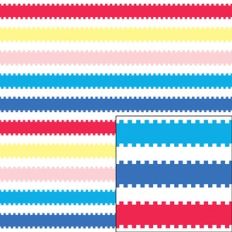 multicolor striped pattern