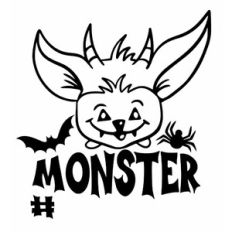 Halloween Kid Bat Monster