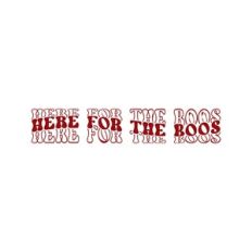 Here For The Boos