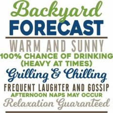 backyard forecast