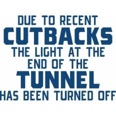 due to recent cutbacks