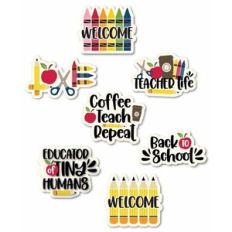 Welcome school sticker set