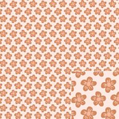 Neutral Peach Floral Printable Pattern Background