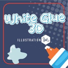 ZP White Glue 3D